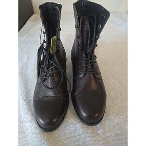 Ariat Boot Womens Size 5.5 B Scout Paddock Lace-up Leather Riding 10016413